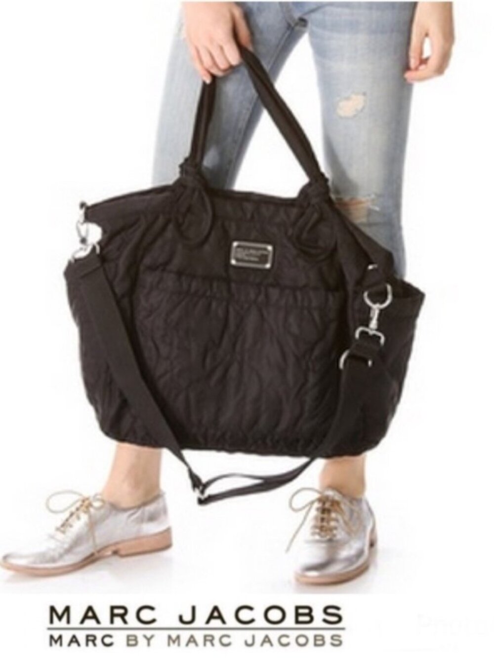 Marc by Marc Jacobs Eliz-a-baby Nylon Baby Bag Black